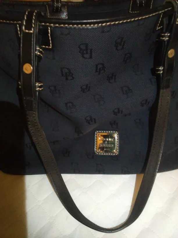 Dooney & Bourke Black Tote Bag thumbnail
