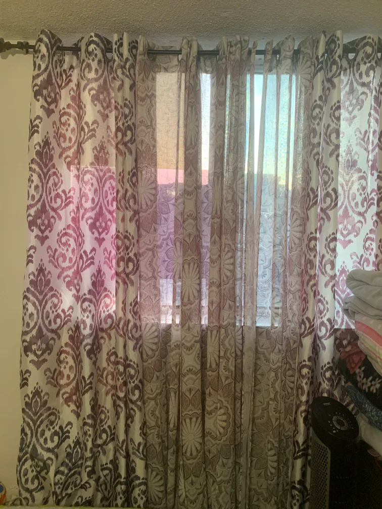 Patterned Window Curtains thumbnail