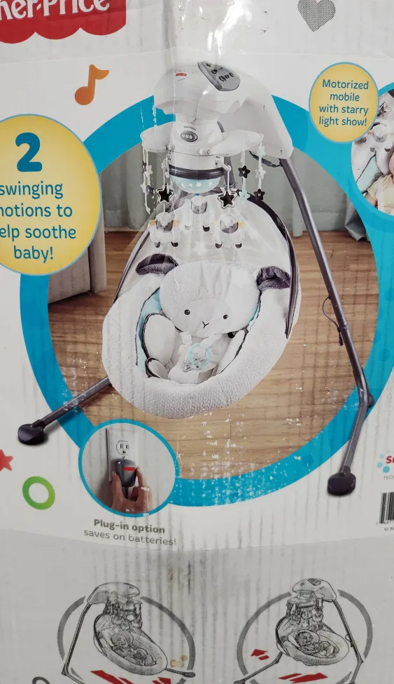 Fisher-Price My Little Lamb Cradle 'n Swing thumbnail