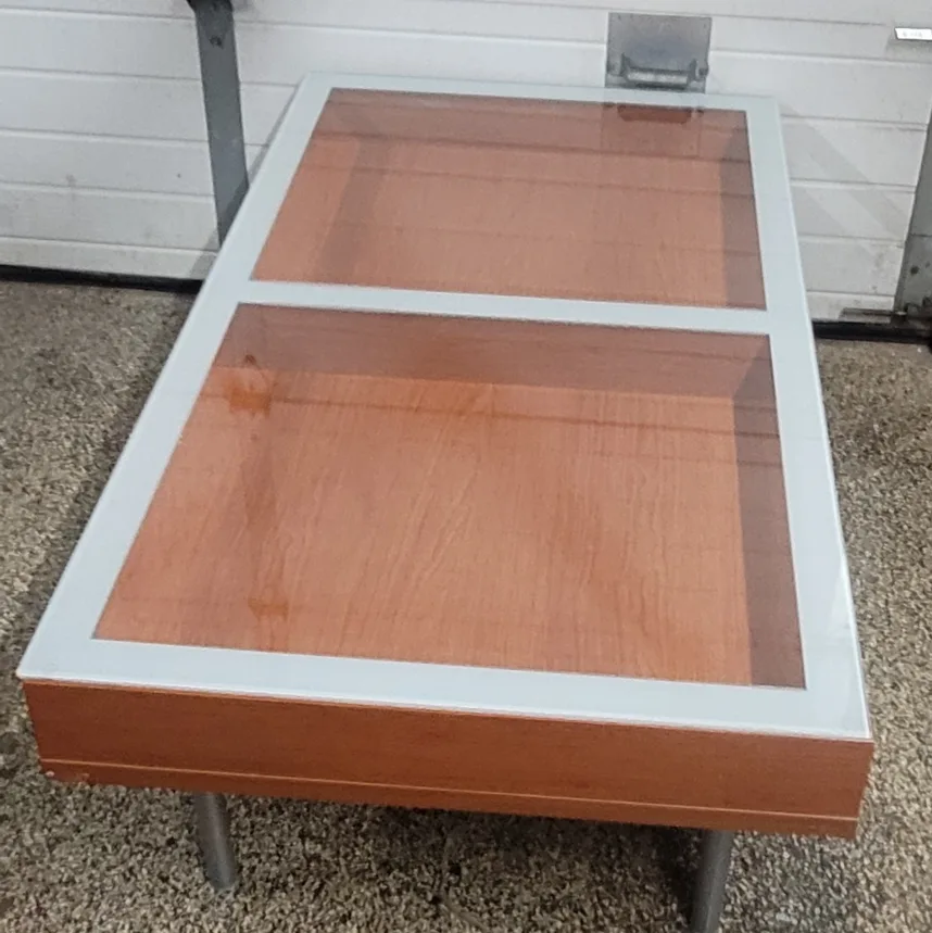 Coffee Table with Glass Top thumbnail