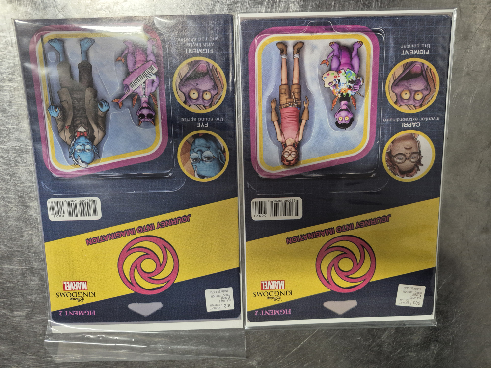 Disney Kingdoms Figment 2 Marvel Action Figures
