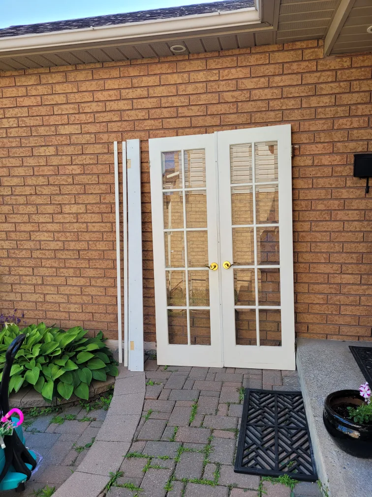 French Doors with Glass Panes thumbnail