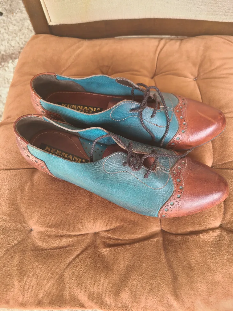 KERMANI Handmade Leather Oxford Shoes thumbnail