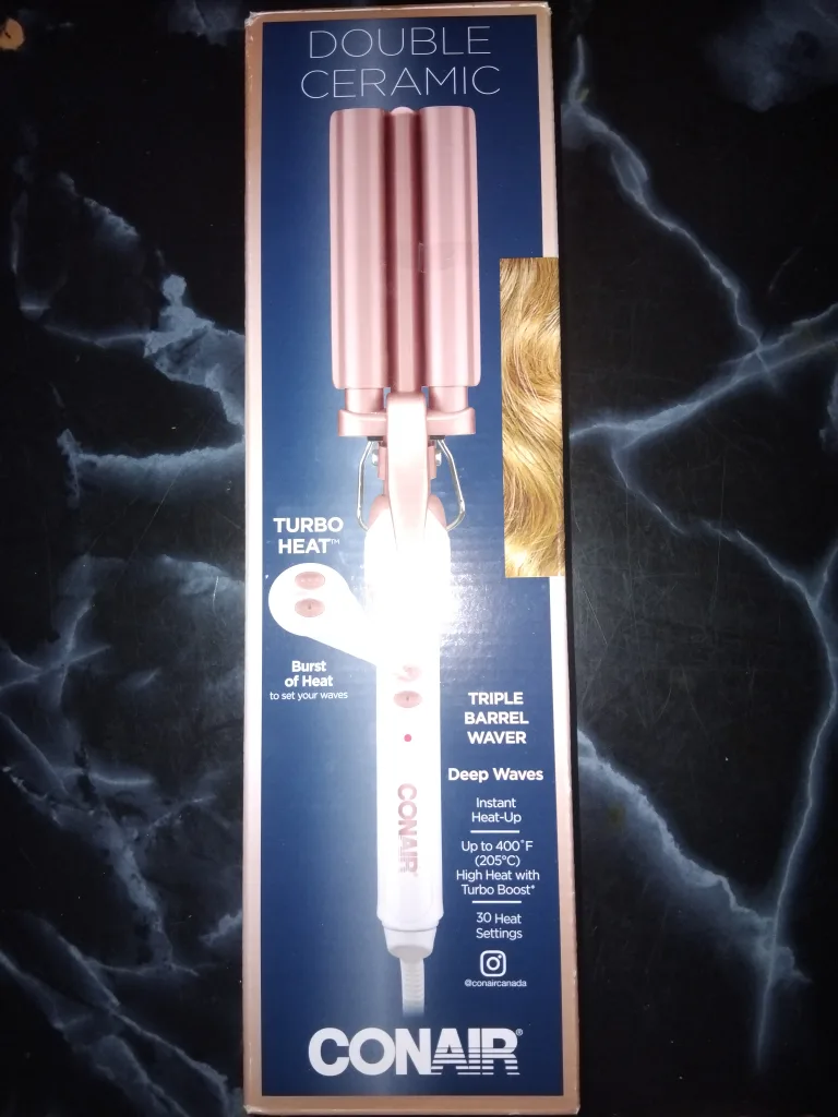 Conair Double Ceramic Triple Barrel Waver - New image indicator(2)