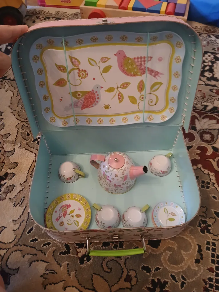Tea Party Set with Carrying Case thumbnail