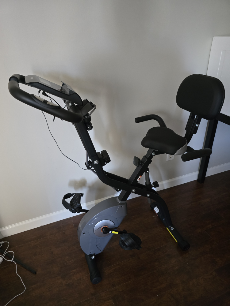 ATIVAFIT Indoor Cycling Bike - Folding, Magnetic, Upright - photo 2