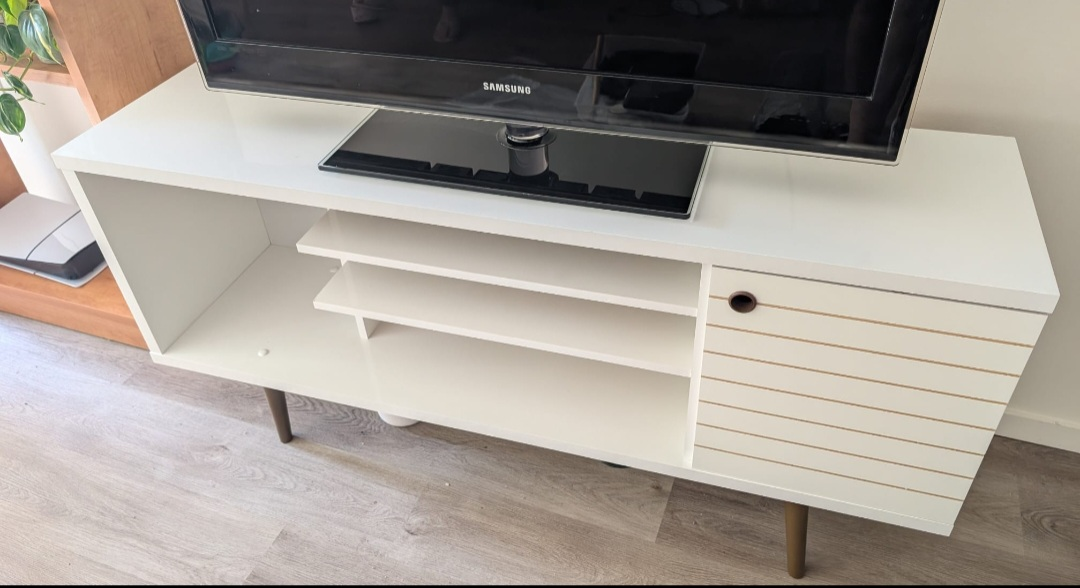White TV Stand