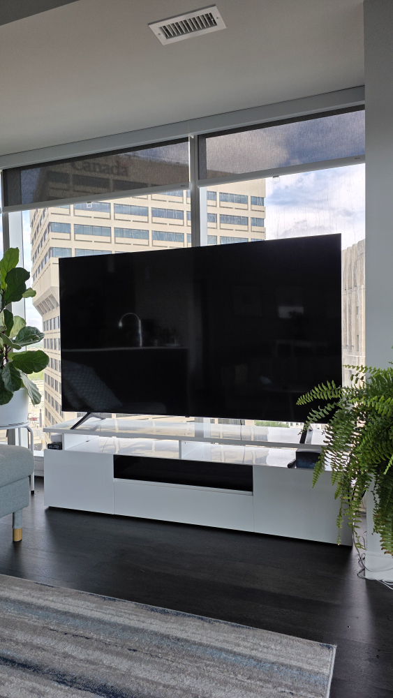 White TV Stand