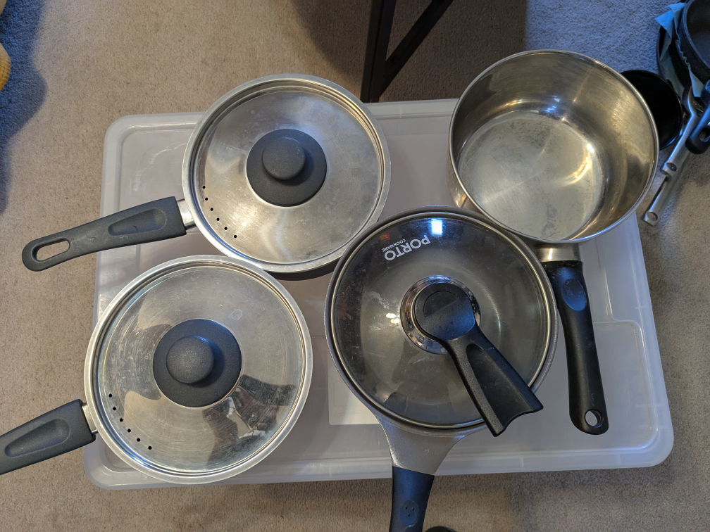 5 Pots