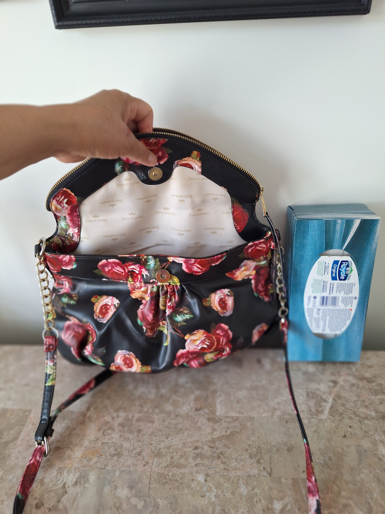 Juicy Couture Floral Print Shoulder Bag - photo 2