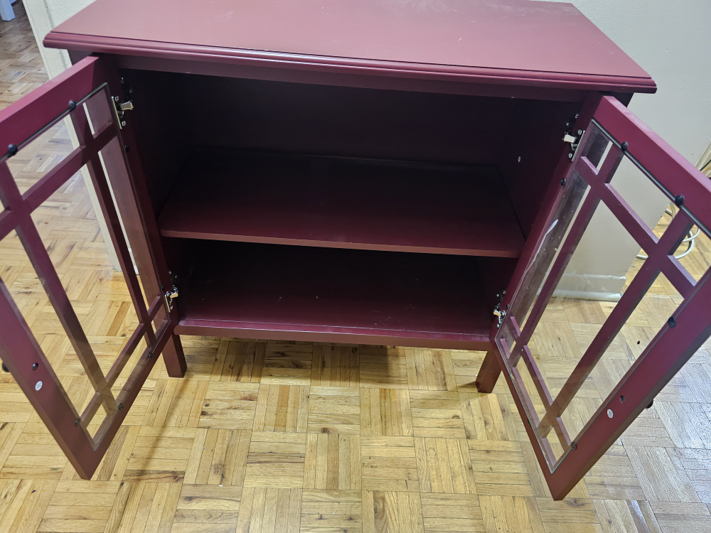 Red Display Cabinet - photo 2