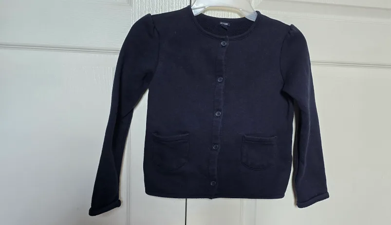 Cute navy Cardigan - Size 10 thumbnail