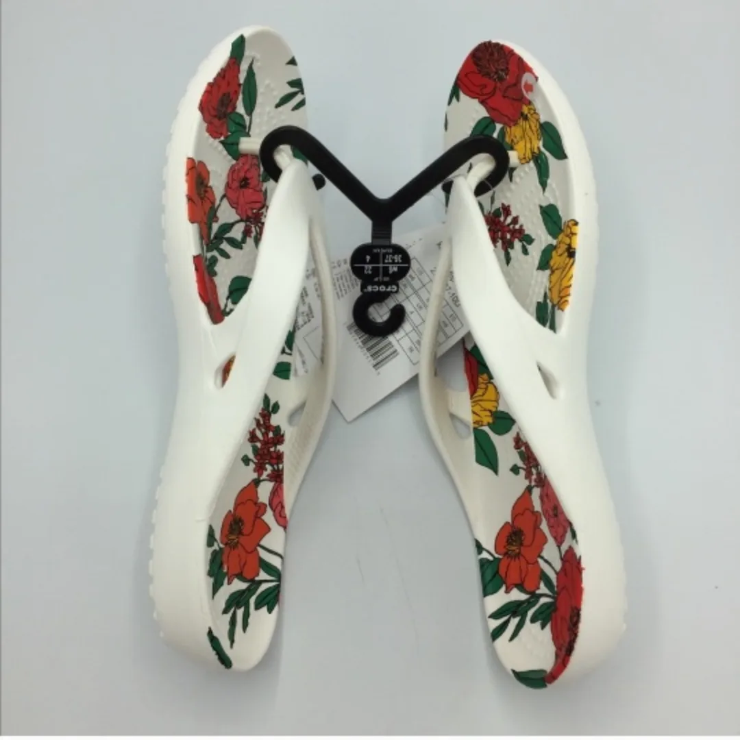Crocs Kadee II Floral Flip Flops image indicator(6)