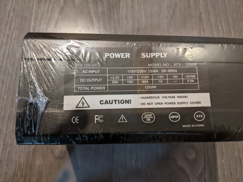 ✅ 1250W Fully Modular Power Supply | ATX 3.0 |– $90 (Fast Sale) image indicator(6)