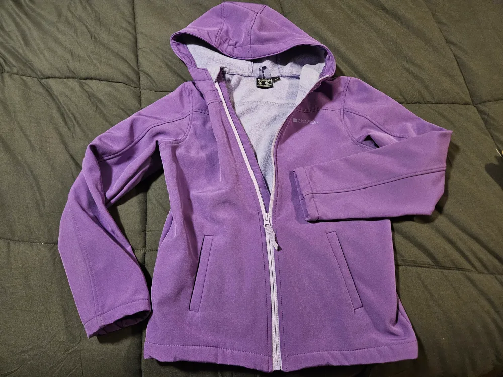 Mountain Warehouse Purple Jacket, Size 11-12 yrs thumbnail