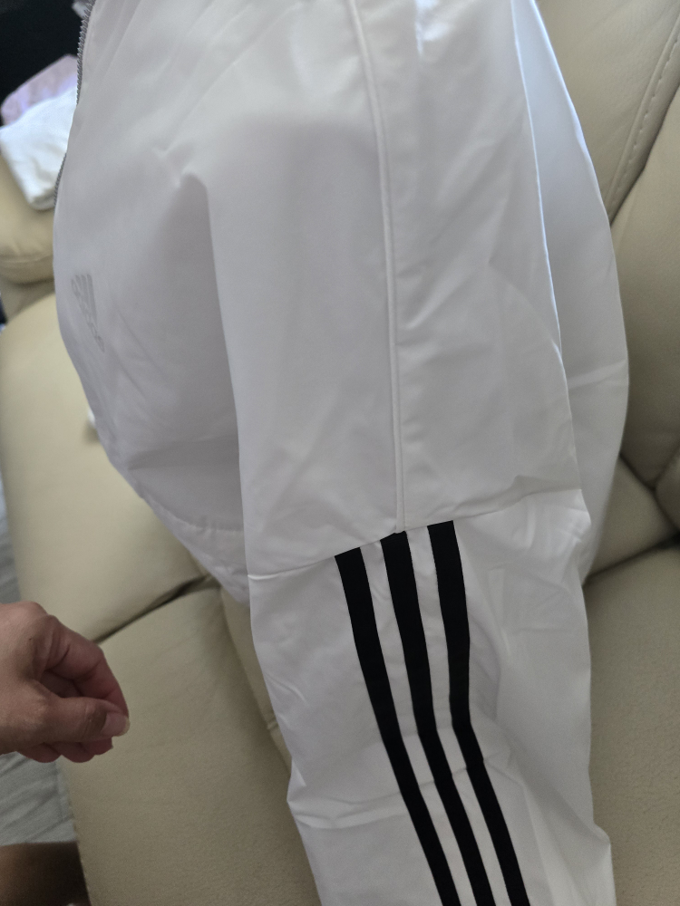 Adidas White Bomber Jacket - photo 5