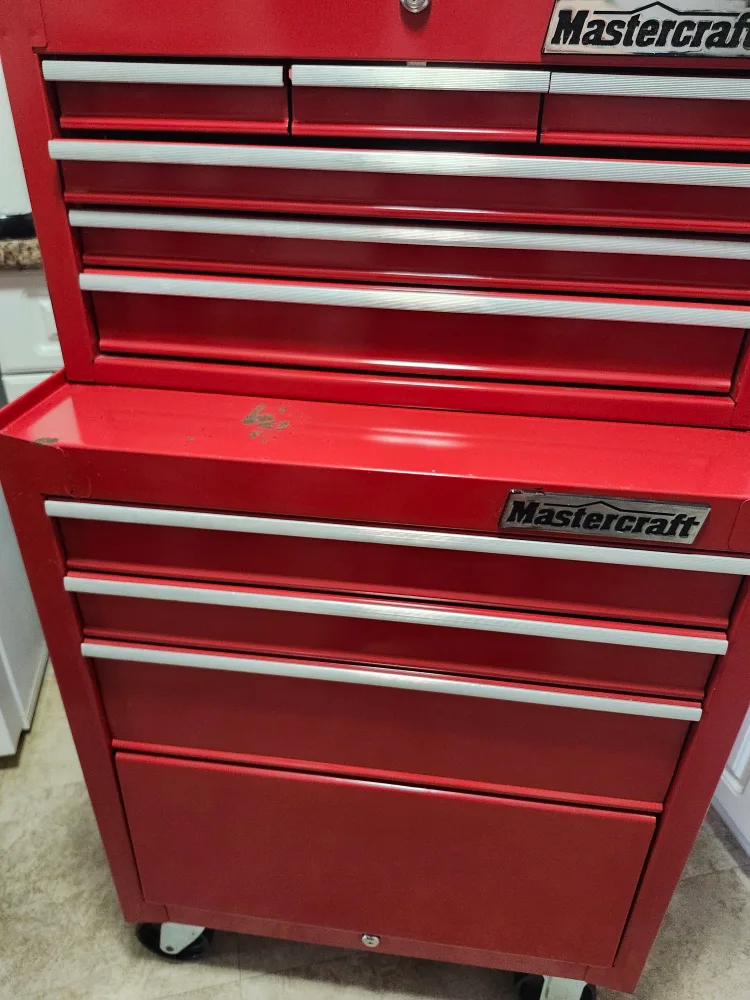 Mastercraft Red Tool Chest image indicator(4)