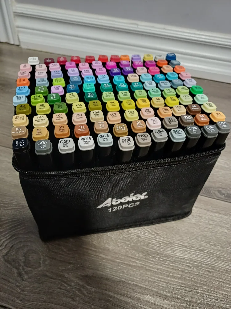 Abelieer 120pcs Marker Set image indicator(4)