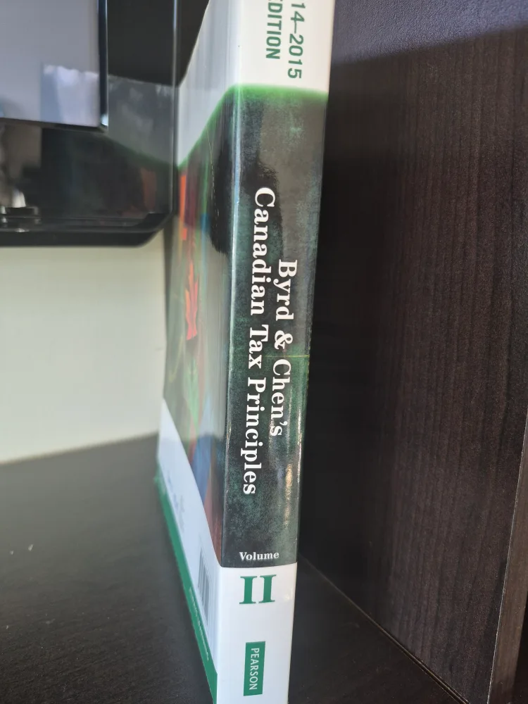 Byrd & Chen's Canadian Tax Principles, Volume II image indicator(2)