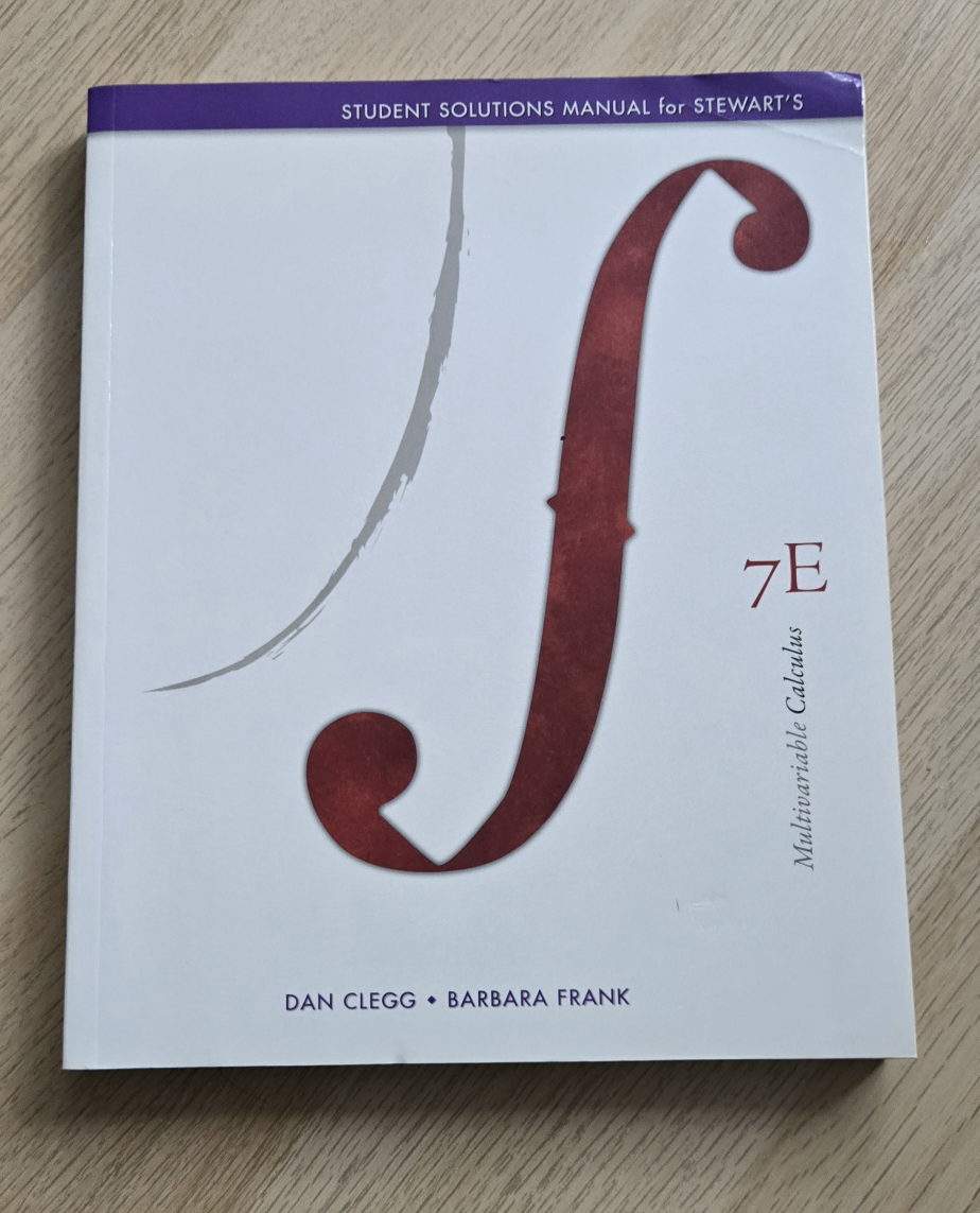 Stewart's Calculus 7E Textbook & Students Solutions Manuals - photo 3
