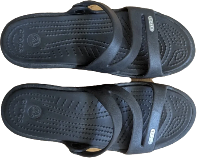 Crocs Black Sandals thumbnail