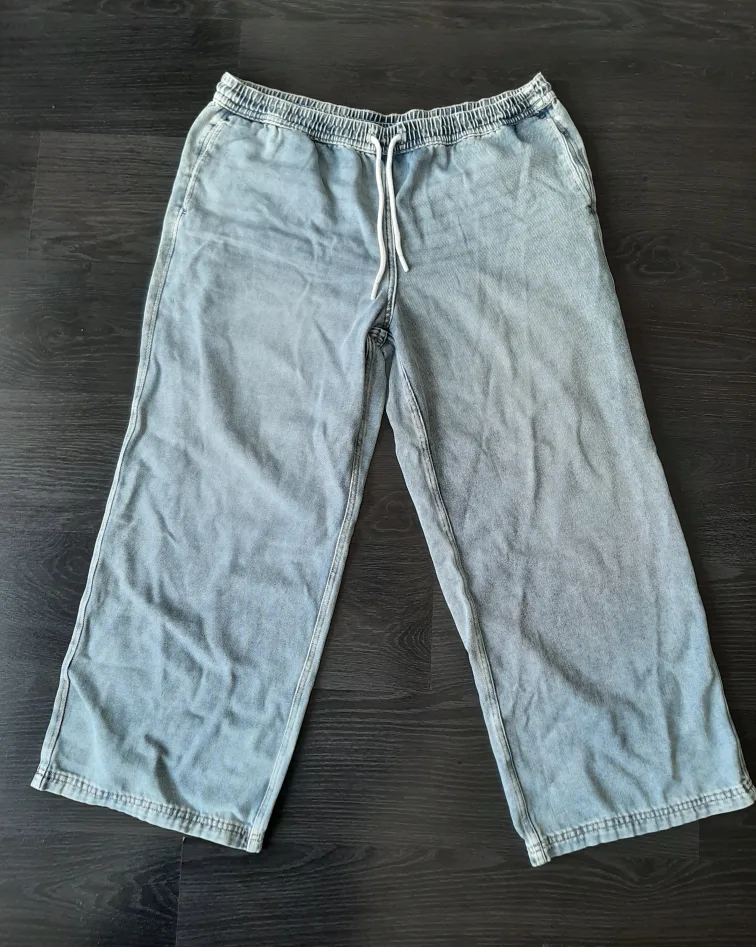 Divided H&M Blue Denim Pants - Size XL thumbnail