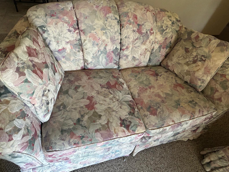 Floral Sofa Set - photo 2