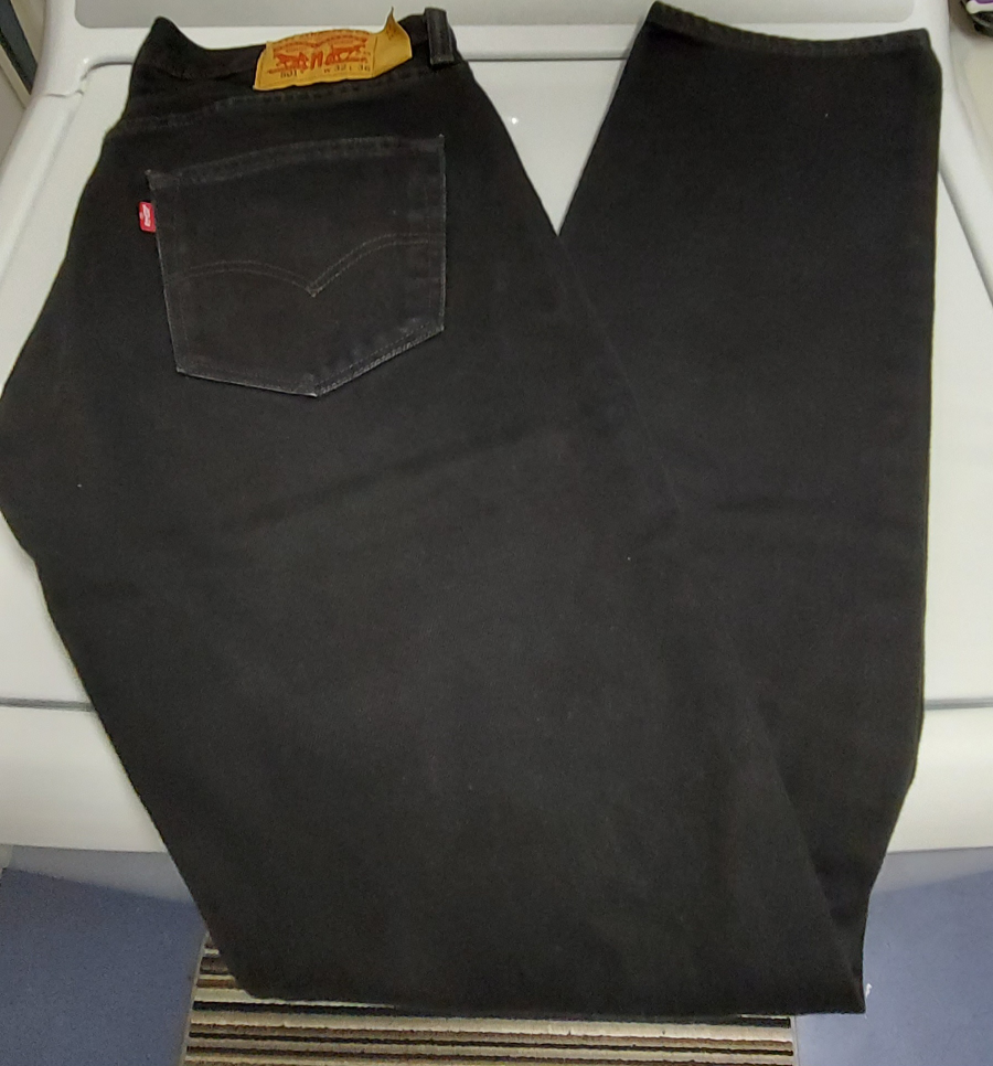 Levi's 501 Black Jeans - W32 L36 - photo 2