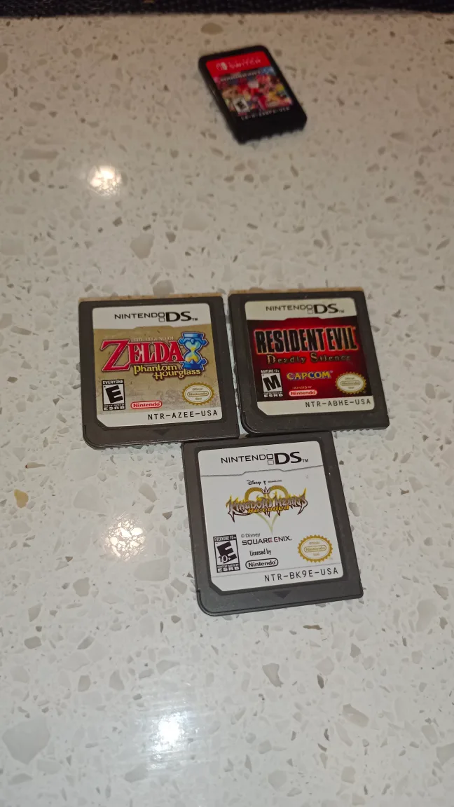 Nintendo DS Games: Zelda, Resident Evil, Kingdom Hearts thumbnail