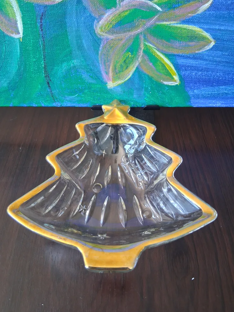 Christmas Tree Shaped Candy Dish thumbnail