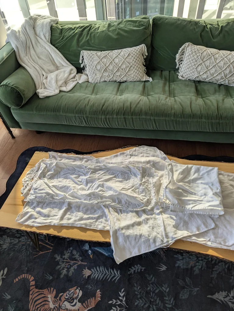 Assortment of Linens - Table Runners and Napkins thumbnail
