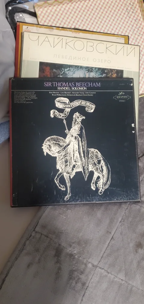 Sir Thomas Beecham Handel: Solomon Vinyl Record thumbnail