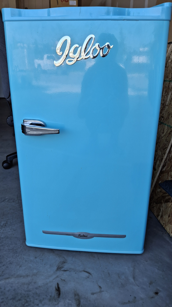 Igloo Retro Refrigerator - Turquoise