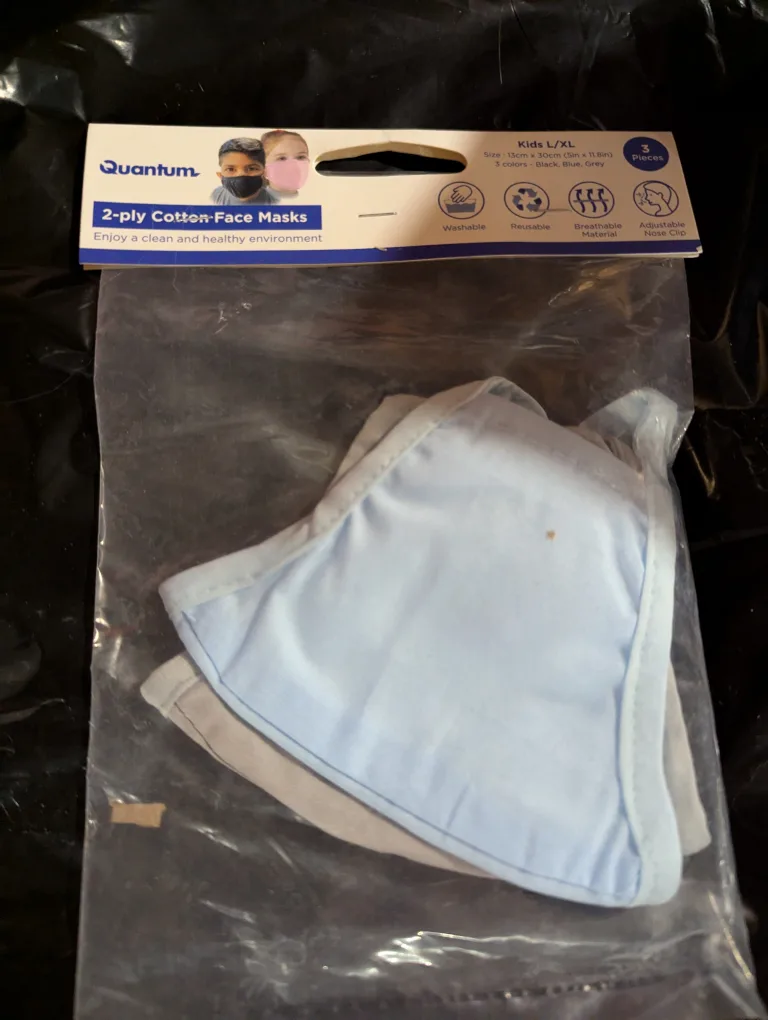 2 ply cotton face mask x2 thumbnail