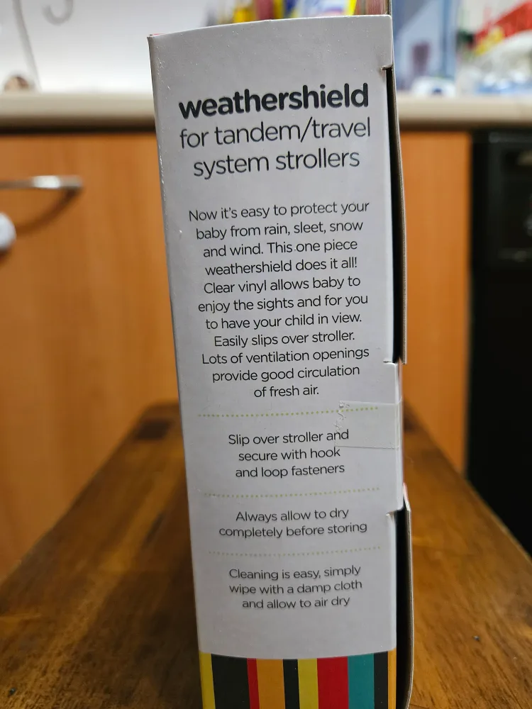 Jolly Jumper Weathershield for Strollers - New in Box! image indicator(2)