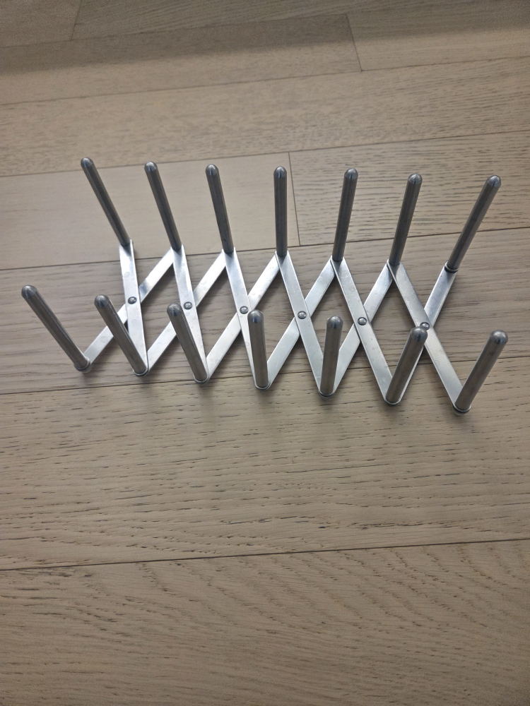 IKEA VARIERA Pot lid organizer, stainless steel