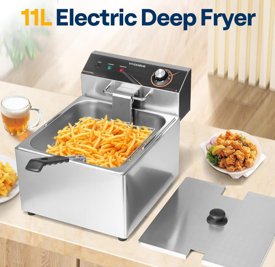 VIVOHOME 20 QT Electric Deep Fryer - photo 4