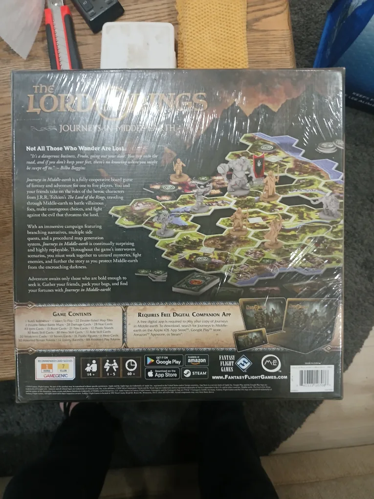 New The Lord of the Rings: Journeys in Middle-earth Board Game image indicator(3)