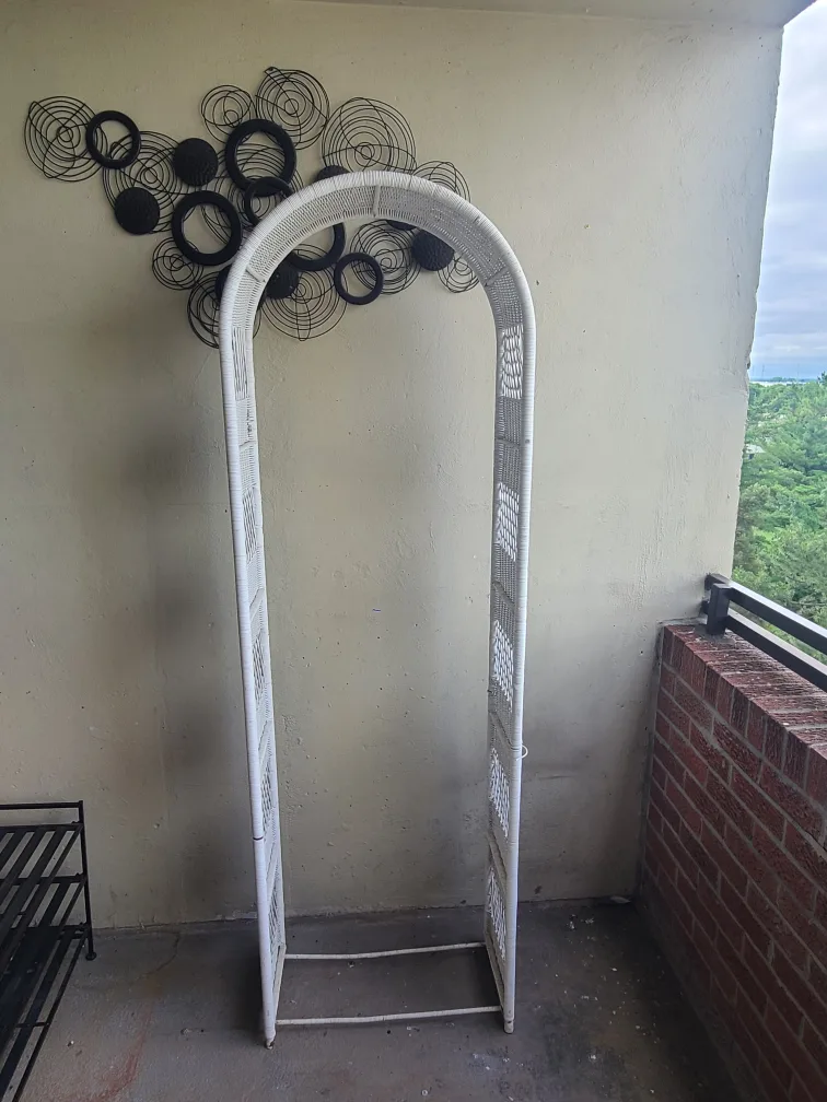 🇨🇦 Rattan /Wicker  arch stand image indicator(6)