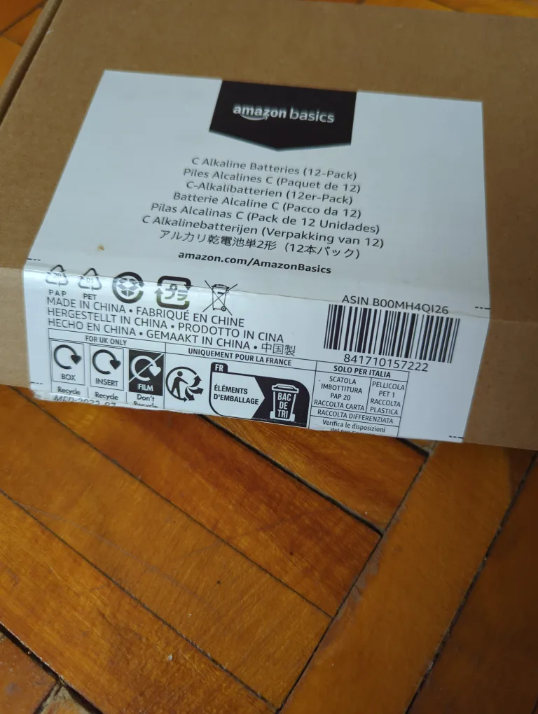 Brand New Amazon Basics C Alkaline Batteries (12-Pack) image indicator(2)