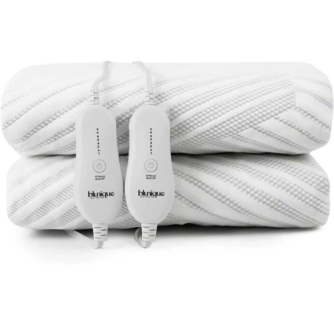 King Heated Mattress Pad | Dual Zone | 10-Hr Auto-Off | Washable thumbnail