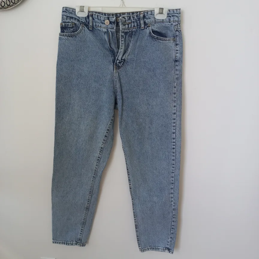 Jean Shop MOM Women's Classic Blue Denim Jeans Size 30 thumbnail