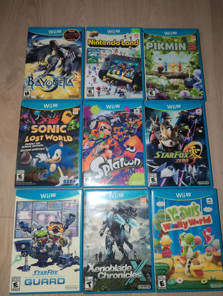 Wii U game lot deal!!! thumbnail