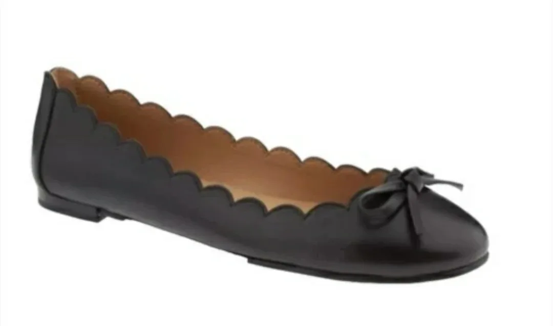 Banana Republic Black Leather Flats 🇨🇦 image indicator(6)