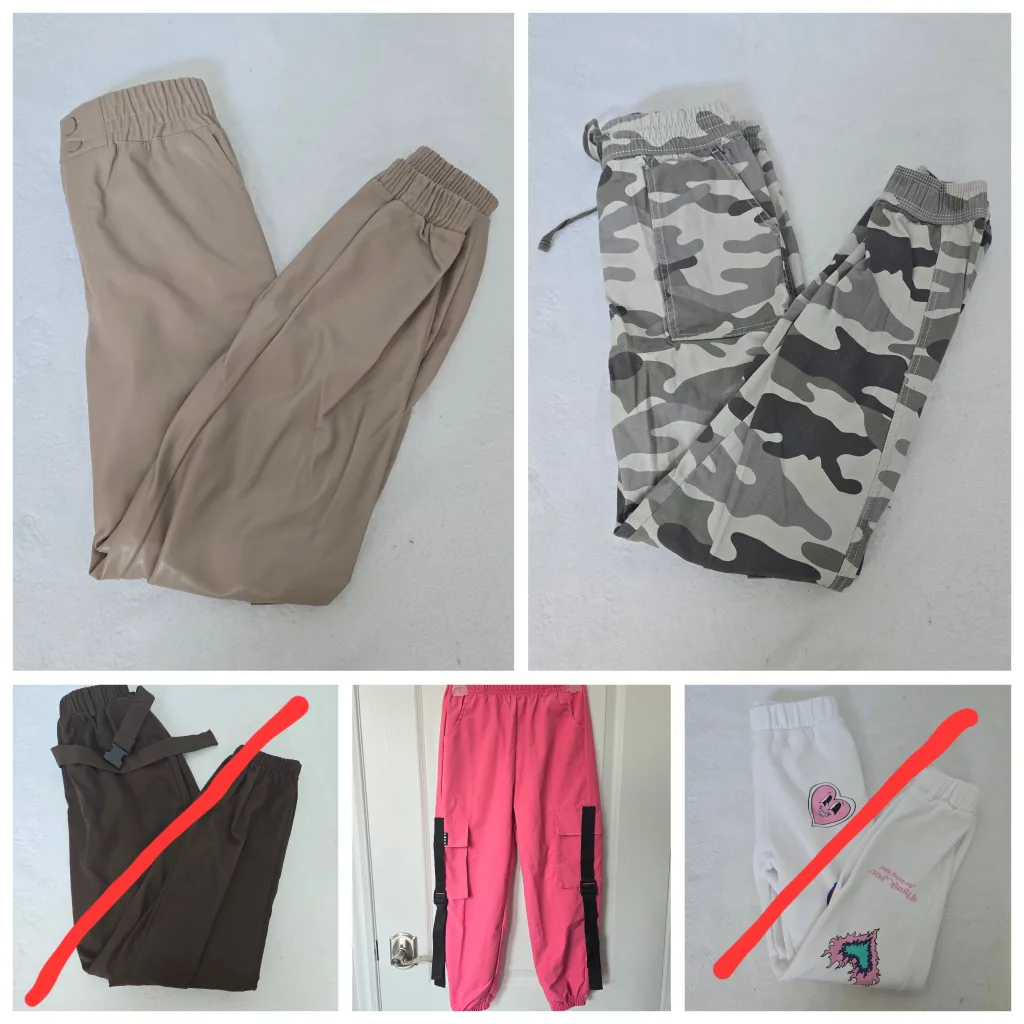 XXS-XS Cargo Pants and Joggers thumbnail