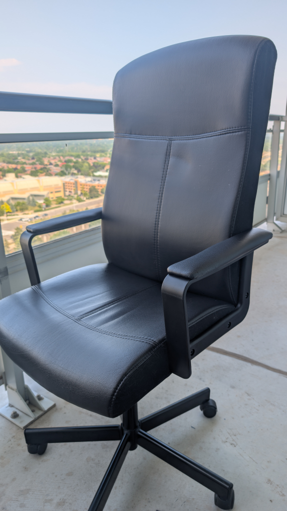 IKEA Black Office Chair - photo 4