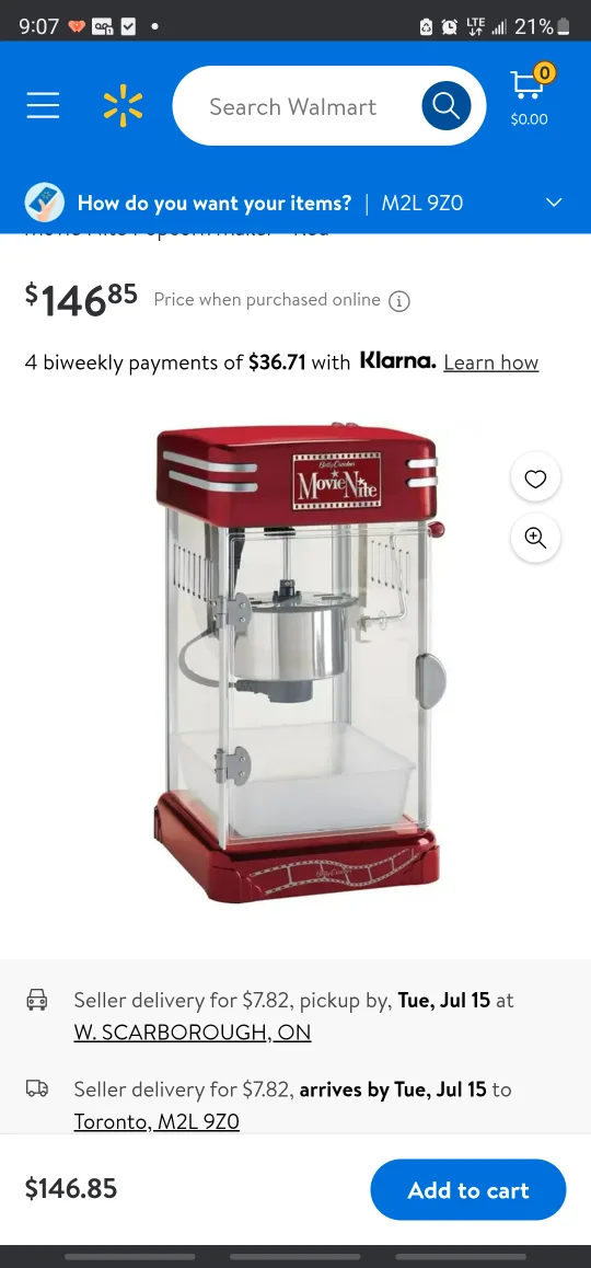 Betty Crocker Movie Nite Popcorn Popper - New in Box! image indicator(2)