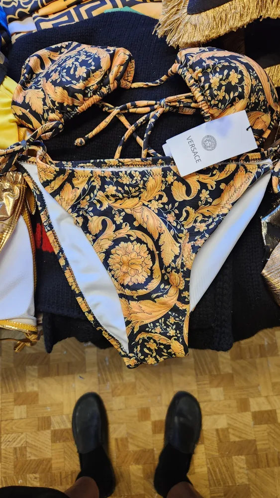 Versace Black & Gold Bikini thumbnail
