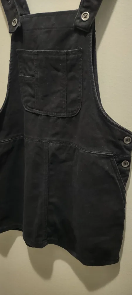 (NEW) Forever 21 Denim Fungaree Dress image indicator(9)