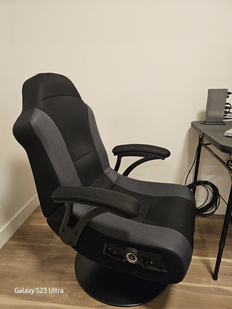 X Rocker Origin 2.1 Bluetooth Gaming Chair - Black - photo 3